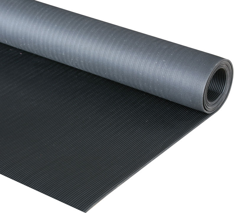 B2B Partner Industriefußbodenbelag mit schmaler Rille, 1,2 x 2 m