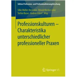 Professionskulturen - Charakteristika unterschiedlicher professioneller Praxen, Fachbücher von Gudrun Ehlert, Roland Becker-Lenz, Stefan Busse, Silke Müller-Hermann