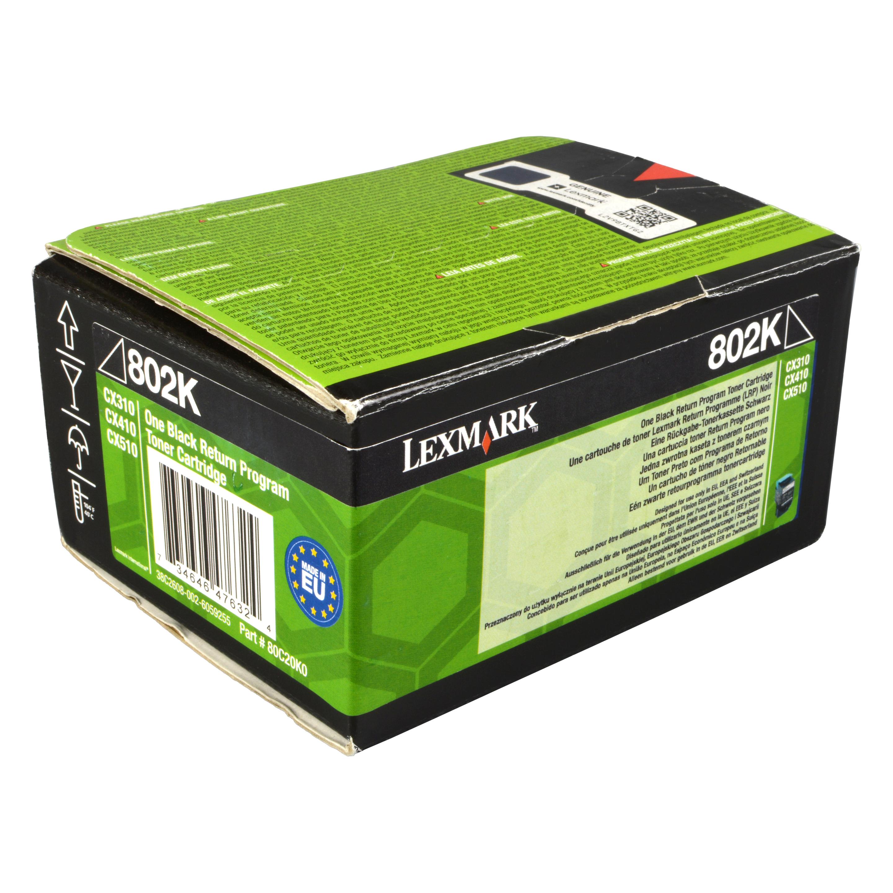 Lexmark 80c20k0 (BK) (80C20K0)