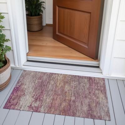Addison Rugs Machine Washable Indoor/Outdoor Ombre Elements Chantille Rug
