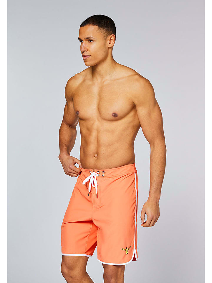 Chiemsee Badeshorts in Orange - L