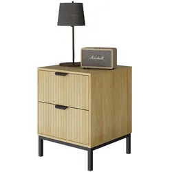 Vicco, Nachttisch, Lennox (40 x 40 x 52 cm)