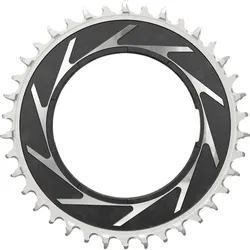 Kettenblatt SRAM T-Type,12-f, XXSL Eagle 38 Zähne,D1, Alu, TM 0mm Offset, sw/silb