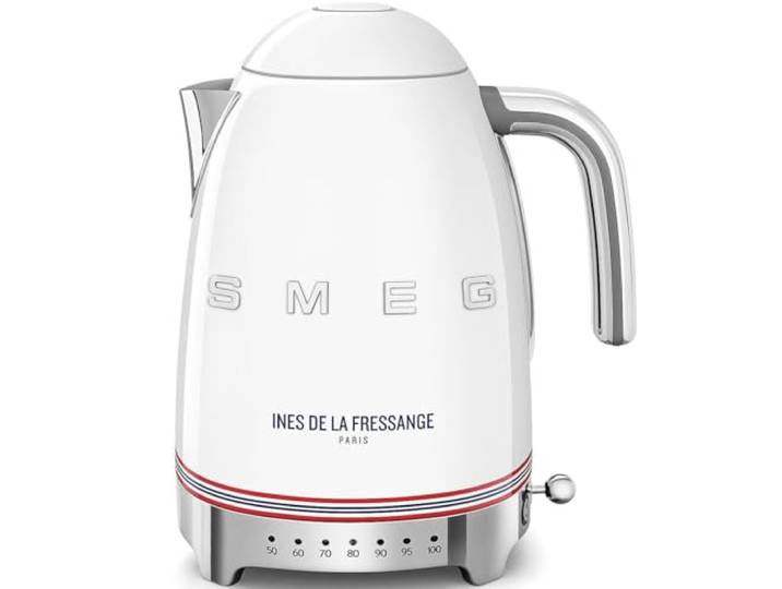 Smeg Wasserkocher KLF04IDFEU 1,7L, weiß, Ines de la Fressange