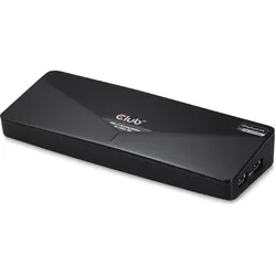 Club 3D Csv-3103d (USB-B, 9 Ports), Dockingstation + USB Hub, Schwarz