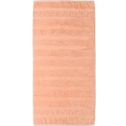 CaWö Duschtuch Noblesse 80 x 160 cm Baumwolle Orange Lachs