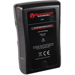 Berenstargh Akku f. Sony BP-95W (Kamera Akku), Kamera Stromversorgung, Schwarz