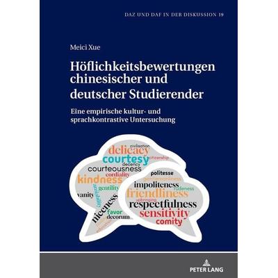 Höflichkeitsbewertungen chinesischer und deutscher Studierender, Gebundene Ausgabe von Meici Xue, Peter Lang GmbH, Internationaler Verlag der