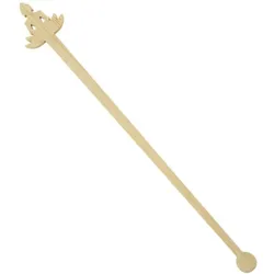 MONOUSO - Getränkrührer aus Bambus „Bouddha 1" 14cm (600 Stück)