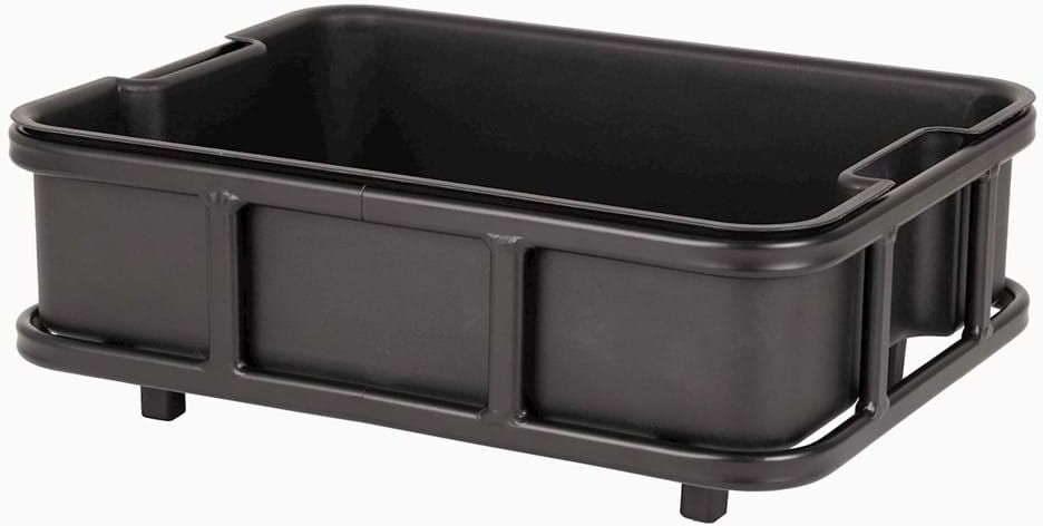 Atran Velo Bakery Crate Avs Cykelkurv – Sort, 15 L