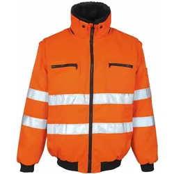 Warnschutz Pilotenjacke "INNSBRUCK" Safe Arctic orange - S - Orange