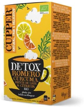 Cupper Infusión Detox Bio 20 Unds