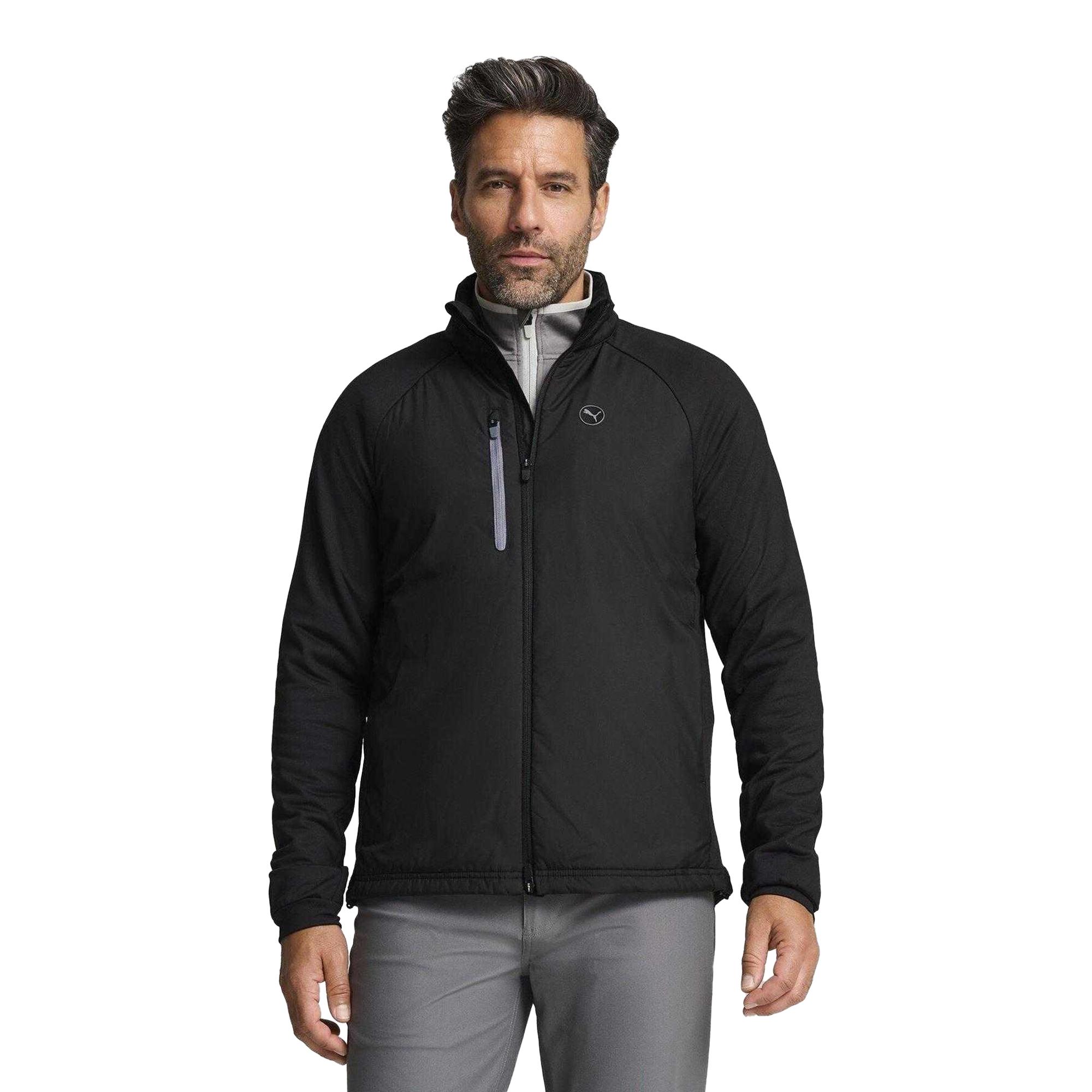 Puma - "Hielands" Jacke für Herren, Leicht, Emblem (Schwarz)