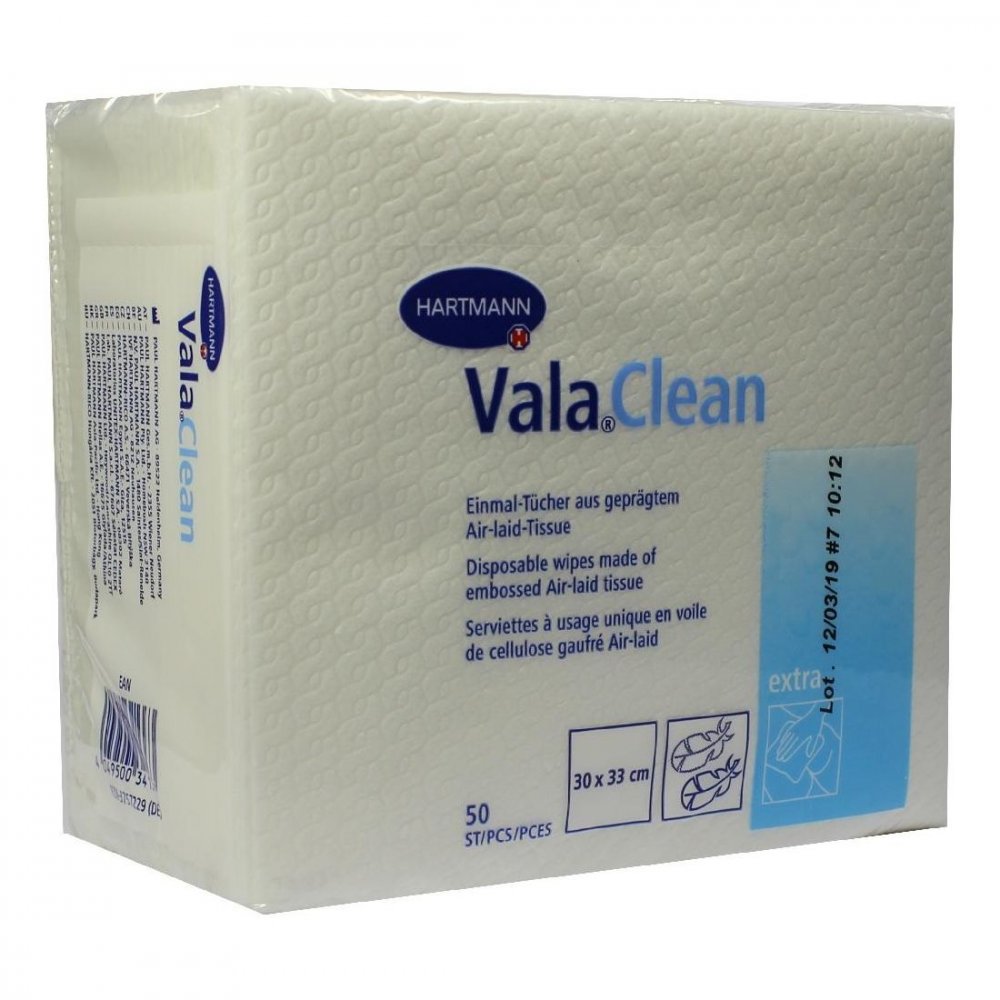 PAUL HARTMANN AG Valaclean extra Einmal Tücher 03757229
