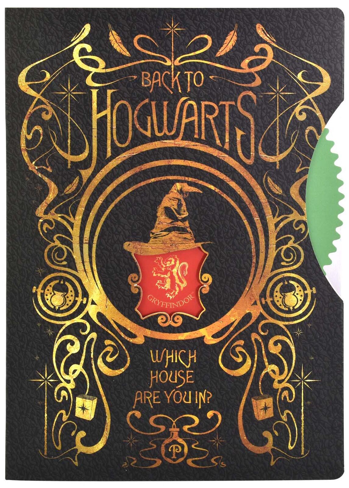 BlueSky Notizbuch Harry Potter - Spinner, liniert, 80 Seiten, DIN A5 HP712824