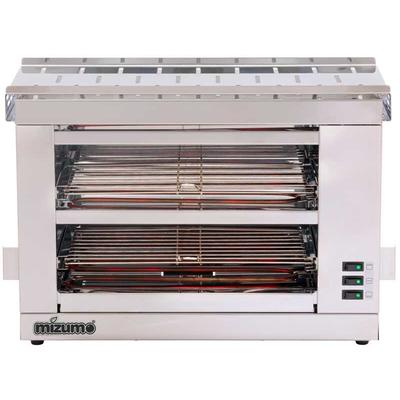 Mizumo Profi-Toaster TOSTA-PRO aus Edelstahl, 2 Ebenen, Code 732