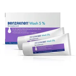 BENZAKNEN Wash 5% Suspension 2X100 g