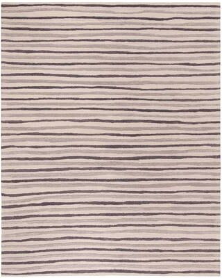 Martha Stewart by SAFAVIEH Hand Drawn Stripe Wool/ Viscose Rug