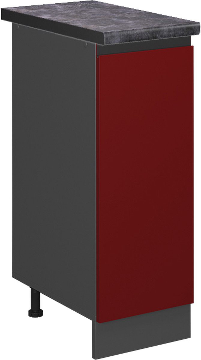 Vicco R-Line Apotheekkast Antraciet Rood