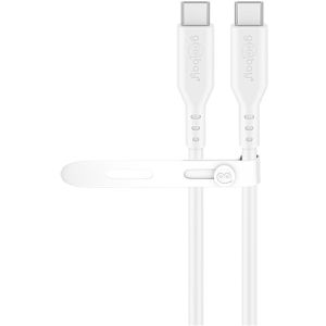 Goobay Ladekabel 77743, weiß, 1,5m, USB-C auf USB-C, 60W Schnellladekabel