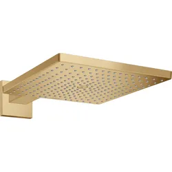 Hansgrohe Raindance E Kopfbrause 300x300 mm, Brushed Bronze, Brausearm 390 mm, RainAir Strahl, EcoSmart