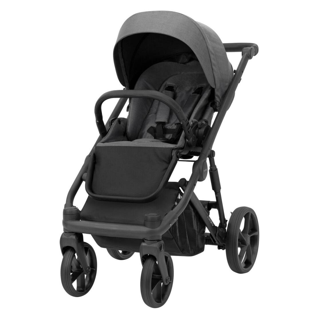 Kunert ARIZO 3in1 in Anthrazit/Graphit - Leichter Kinderwagen mit modernem Design (65280398)