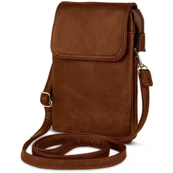 moex Handytasche zum Umhängen für Damen aus Leder – Classic Sling