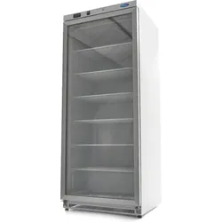 Gefrierschrank - 600L - Weiß - mit Glastür