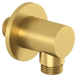 KLUDI-A-QA Wandanschlussbogen rund Brushed Gold PVD 65547N0-00