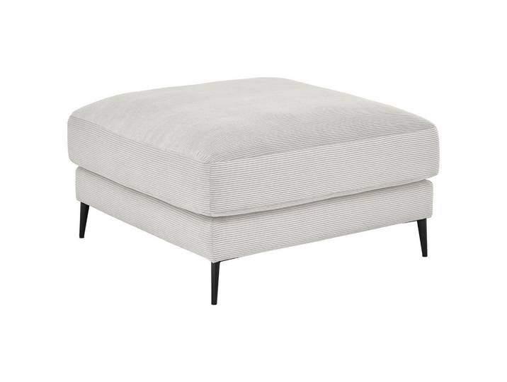 Dieter Knoll Hocker, Weiß, Metall, quadratisch, 90x43x90 cm, Fußauswahl, Stoffauswahl, Wohnzimmer, Hocker, Sitzhocker