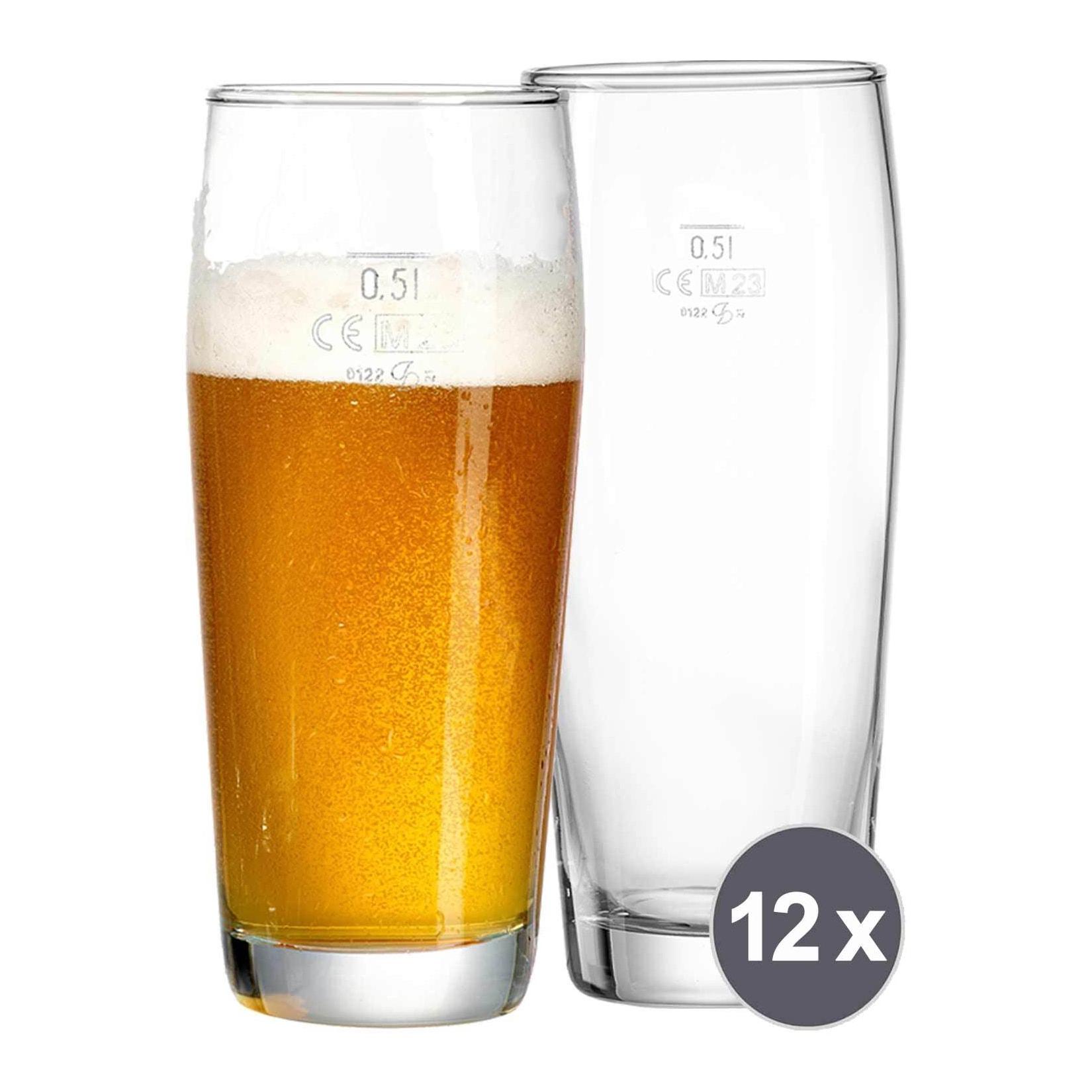 Ritzenhoff & Breker Biergläser Willi 0,5 Liter 12er Set