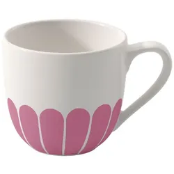 6er-Set Villeroy & Boch Espressotasse Fleur 70 ml Premium Porcelain Cassis
