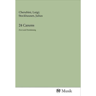 24 Canons, Taschenbuch von , MV-Musik, 978-3-96877-101-4