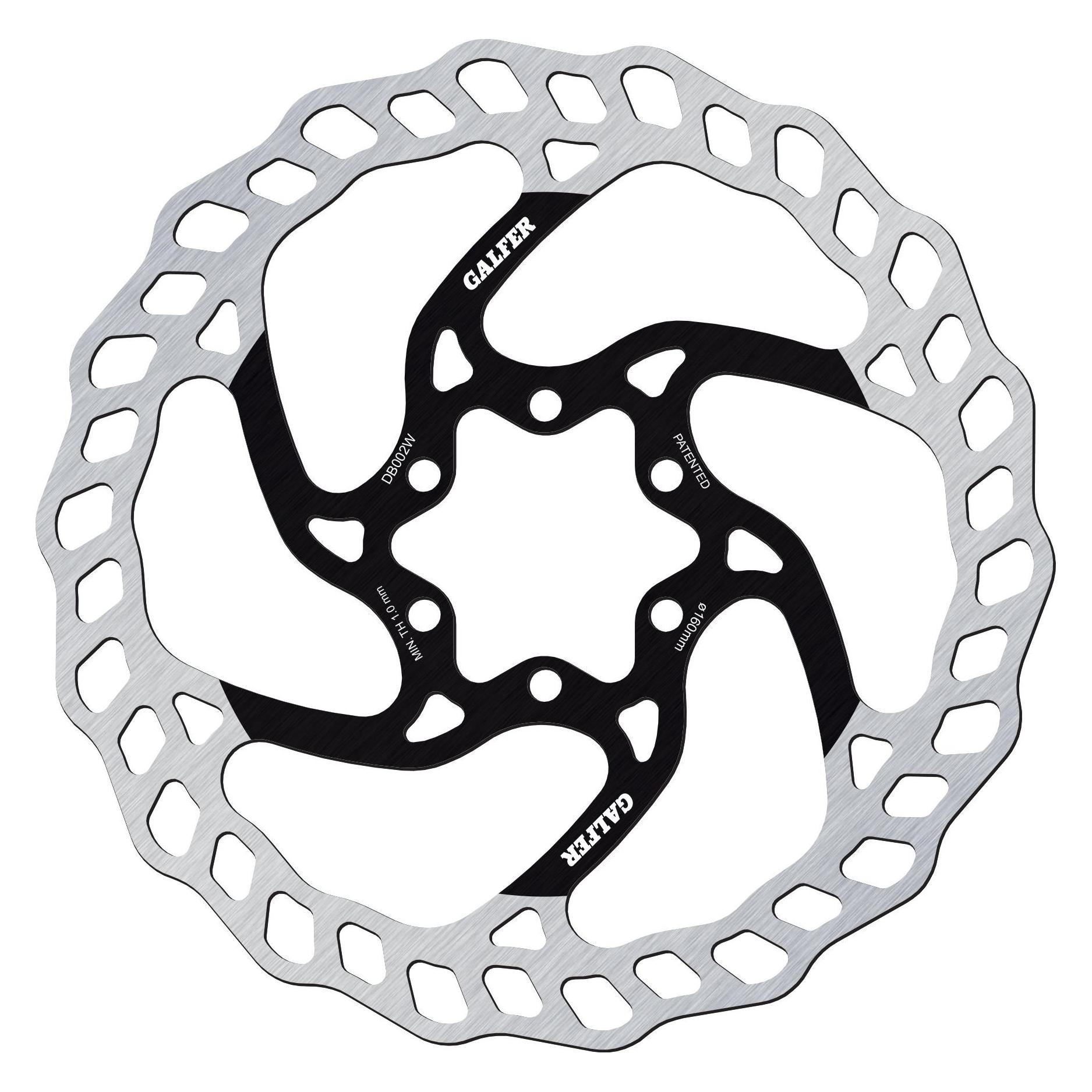 Galfer Bike Wave Fixed MTB Bremsscheiben (160 mm) (DB002W)