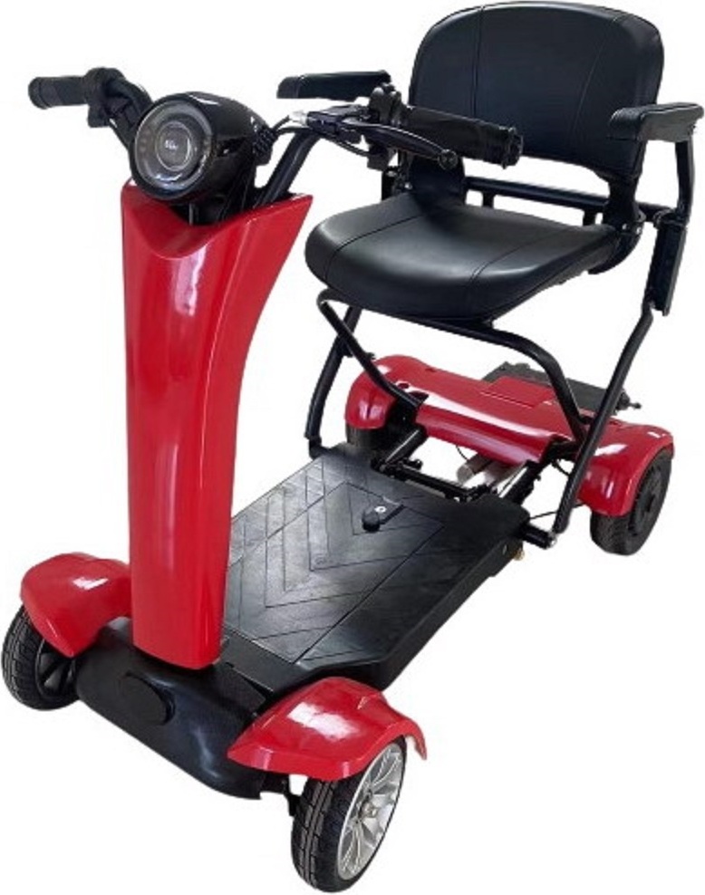Selbstfaltbar 4 Rad Reisemobil ElektroRoller ElektroScooter Seniorenmobil Lisa 4