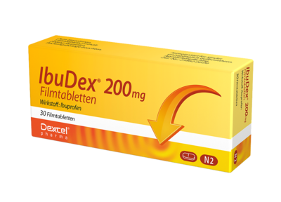 Dexcel Pharma GmbH IBUDEX 200 mg Filmtabletten 30 St 09294871