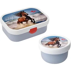 Mepal Campus Obst- und Bentobox Wild Horse, Lunchbox, Mehrfarbig