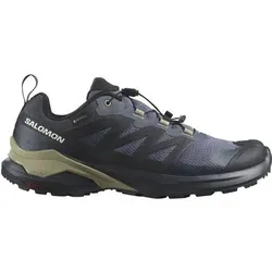 SALOMON Herren Trailrunningschuhe SHOES X-ADVENTURE GTX Grisai/Black/Slagr, Größe 46 in Blau Blau