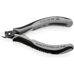Knipex, Bolzenschneider + Seitenschneider, Präzisions-Elektronik-Seitenschneider ESD (120 mm)