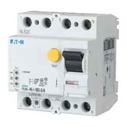 Eaton 168635 digitaler FI-Schalter, 80A, 4p, 300mA, Typ G/A FRCDM-80/4/03-G/A