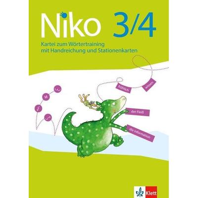 Niko. Kartei zum Wörtertraining mit Handreichungen und Stationenkarten. 3./4. Schuljahr, Zubehör von , Klett Schulbuchverlag, 978-3-12-310578-4