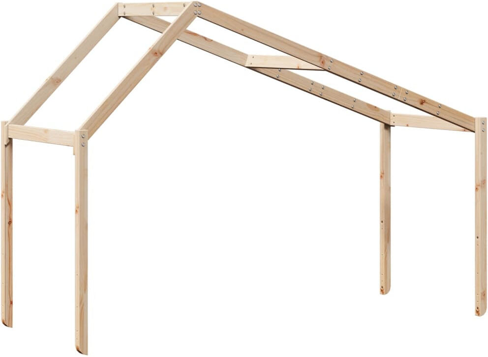 Harriet Bee Pyron Bunk Bed Accessories Brown 142cm H x 203cm L x 95.5cm W
