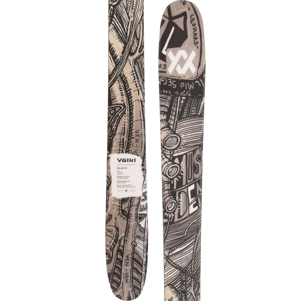Völkl Revolt 96 - 165 cm