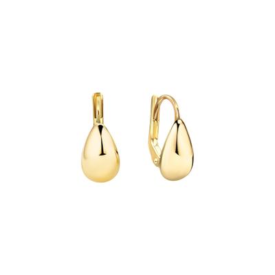 Paar Ohrhänger VIVANCE "375/- Gelbgold glanz", gelb, Ohrringe, Damen, one-size, Gold