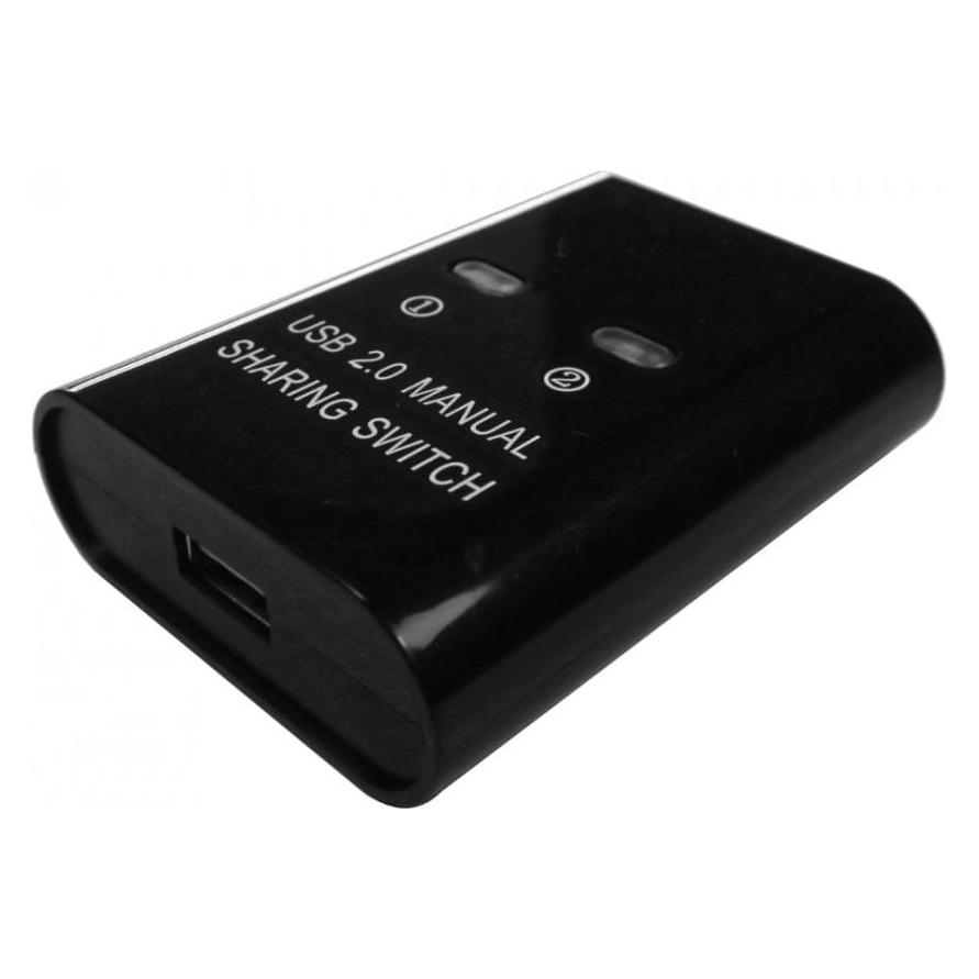 Cables Direct CDL USB 2.0 Switch - 2 Port (NLUSB2-200A)