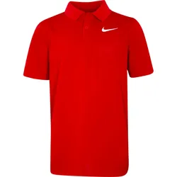 Nike Golf Polo Junior Dri Fit Victory, rot