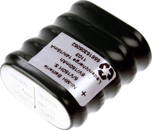 Varta V5/150H-S Knopfzellen-Akku 150H NiMH 150 mAh 6V 1St.