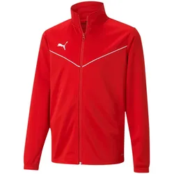 PUMA teamRISE Trainingsjacke Kinder PUMA red/PUMA white 128