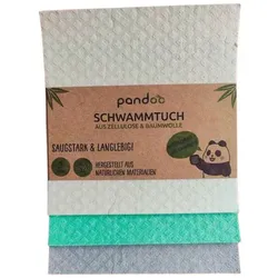 pandoo Nachhaltige Schwammtücher 3er Set