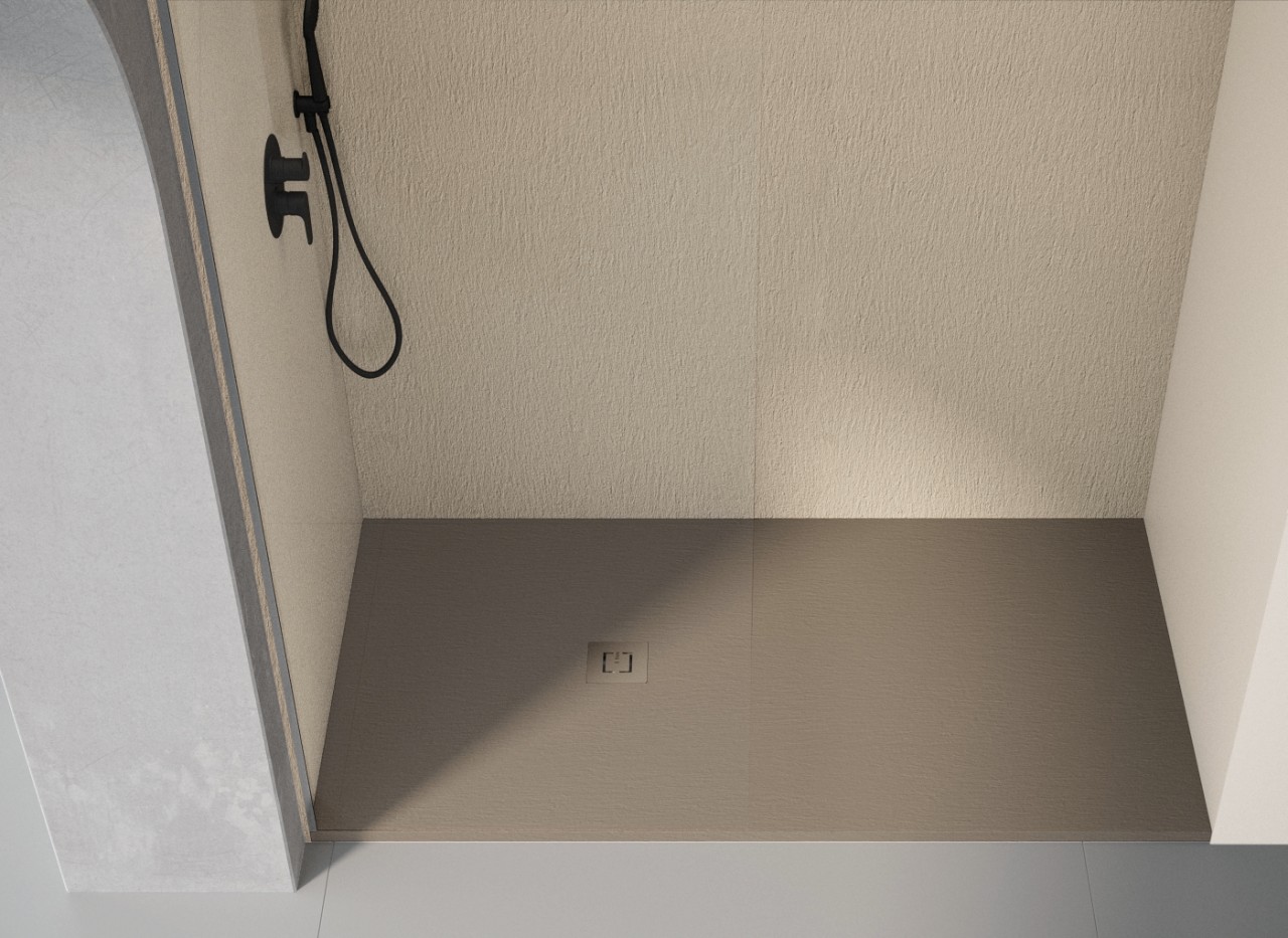 Fiora Duschwanne Silex Plus, Struktur Lastra, 1400X700X30 SUL14070